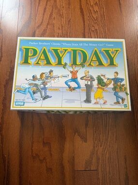 Payday Board Game Parker Brothers Classic Family Money Game Complete 2–6 Players